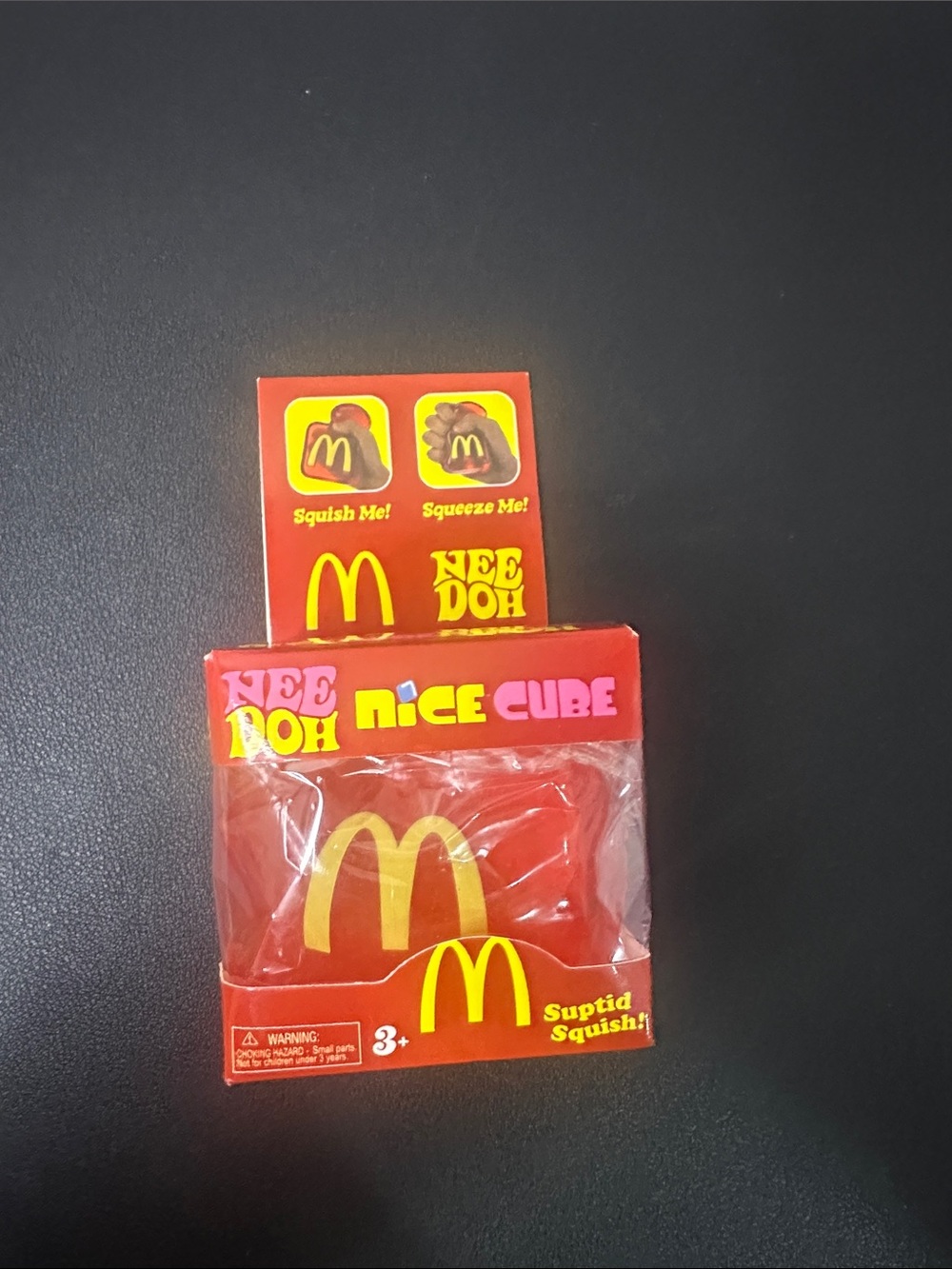 NeeDoh McDonald’s RARE Nice Cube Super Solid Squish - NWT Brand New